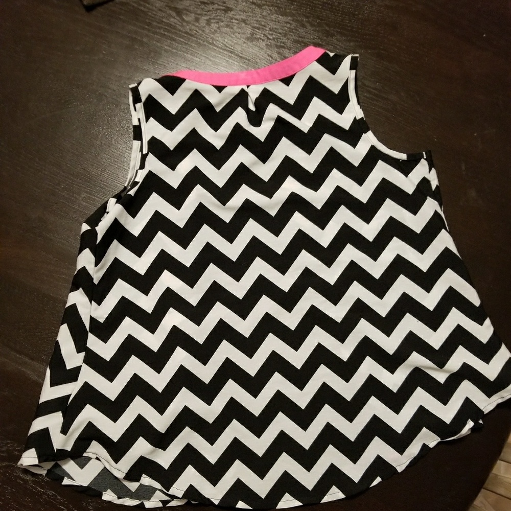 Girls sleeveless blouse